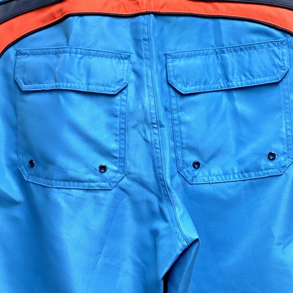Gear for Sports mens shorts/Swim trunks suit Sz M Blue & Orange Swimming Pool - Picture 4 of 7